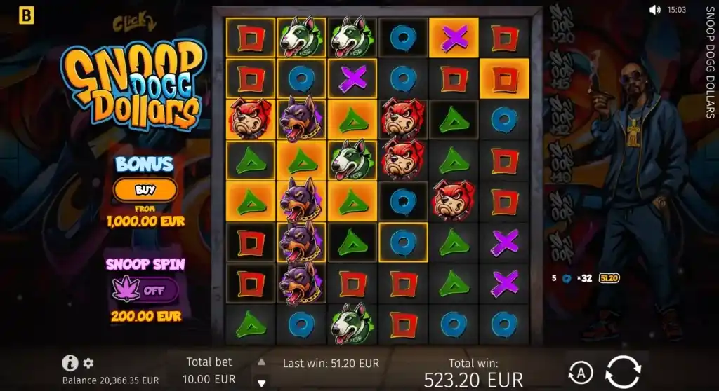 Snoop Dogg Dollars Slot Overview